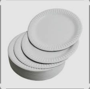 White Paper Plate Multisizes