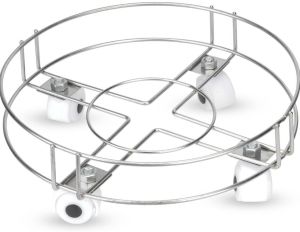Stainless Steel Cylinder Trolley
