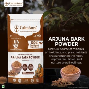 Arjuna Bark Powder (Terminalia Arjuna) – Heart Health & Blood Circulation Support