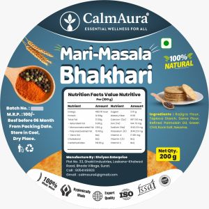 Mari-Masala Bhakhari – Spiced Crunch with a Twist OF Tradition