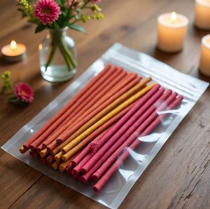 Plastic Incense Sticks Pouch, Color : Transparent