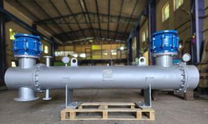 S.S .cupper Painting Manual Oil Heat Exchanger, Color : Smoke Gray