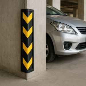 Stripped Rubber Corner Guard 8mm, Brand Name : Om Wire