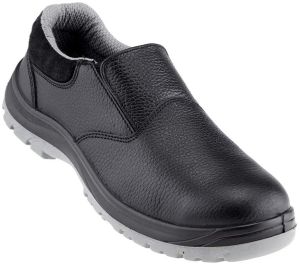 Leather Safety Shoes, Color : Black, Brand Name : All