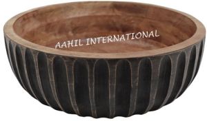 Wooden Carving Bowl