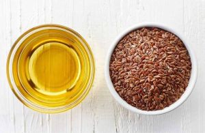 Natural A Grade Flaxseed Oil, Color : Golden