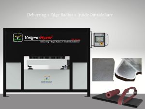 Cross Belt Sanding Duburring Edge Breaking Machine