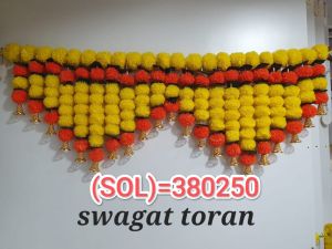 Swagat Door Toran, Color : Multicolor Standard