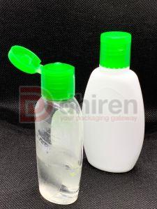 Plastic Hand Sanitizer Bottle With Fliptop Cap, Brand Name : Dhiren