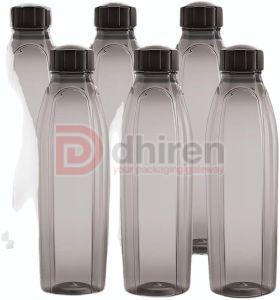 Plastic Crystal Water Bottle, Color : Black, Brand Name : Dhiren