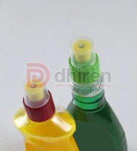 Dhiren Plastic Pull Push Cap, Color : Multi Color for Bottle Closures