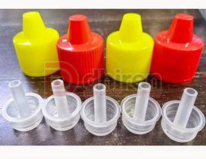 Plastic Round Harpic Bottle Drop Cap, Color : Multicolor