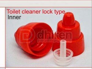 Plastic Toilet Cleaner Bottle Lock Cap, Color : Multi Color