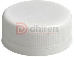 White Round Plastic Tamper Evident Cap, For Sealing, Size : 15 Mm To 120 Mm