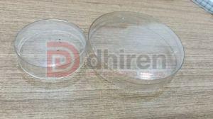 Transparent PET Jar Cap, Shape : Round