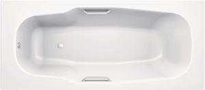 Atlantica Steel Enamelled Bathtub