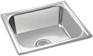 New Coral Single Bowl Kitchen Sink With Folded EDGE