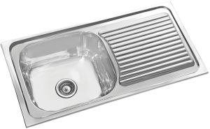 Single Bowl Kitchen Sink With Flat EDGE