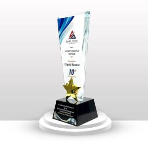 Crystal Exclusive Trophy with Crown Ugi 542