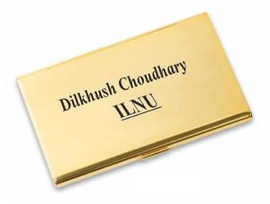 Gold Visiting Card Holder