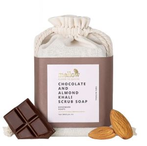 Chocolate and Almond Khali Body Scrub Soap