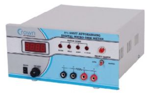 Electric Digital Micro Ohm Meter