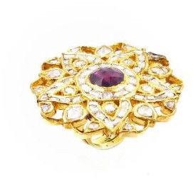 Traditional Indian Cocktail Polki Ring