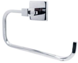 Stainless Steel Allure Towel Ring, Shape : Round