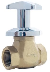 Flush Cock Cross Handle 1 Inch