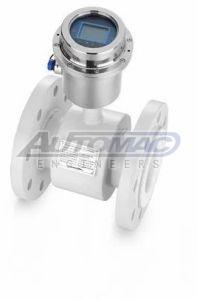 Battery Powered Electromagnetic Flow Meter, Brand Name : Automac
