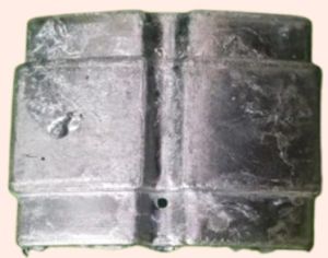 PVC 60mm Metal End Cap