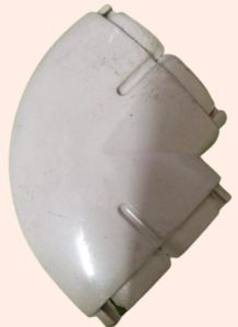 PVC White 60mm L Cap