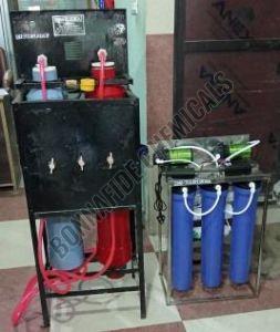 Steel Less Steel & Plastic DM Water Plant