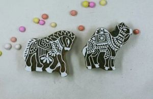 Handcarved Animal Wooden Printing Block