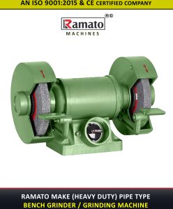 Heavy Duty Pipe Type Bench Grinder