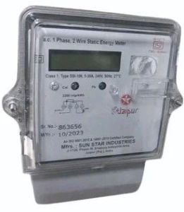 Sunstar 1 Phase 5-30A Energy Meter for Electric Reading