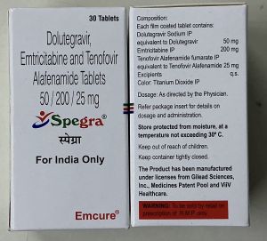 spegra dolutegravir emtricitabine tenofovir alafenamide tablets
