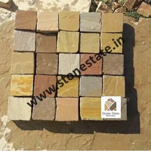 Autumn Brown Natural Stone Cobbles