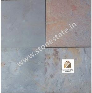 Black Rustic Slate Stone Slab