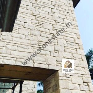 Non Polished Cultured Stone Cladding, Color : Black, Brown Silver