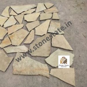 Non Polished Natural Tandur Stone, Color : Yellow