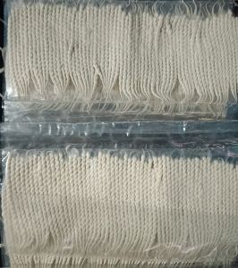 Twisted White Color Long Cotton Wicks