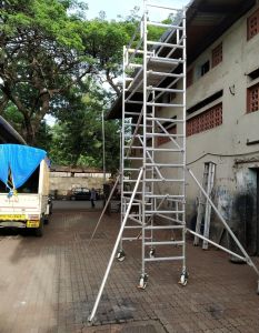 Aluminium Single Width Scaffolding