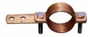 Brass Copper Conduit Earthing Clamp, Color : Golden, Weight : 100 Gm
