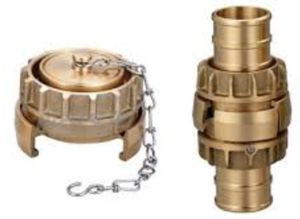 Carbon Steel Fire Hose Coupling, Color : Metallic Grey