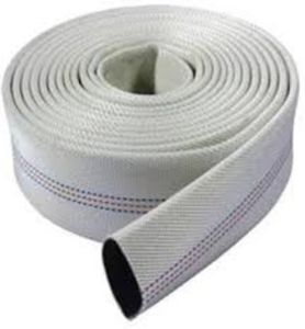 Polished Plastic Fire Fitting Cotton Canvas Hose