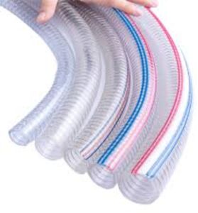 PVC Plastic Flexible Pipe Steel Wire Reinforced PVC Water Hose
