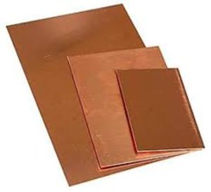 Polished Solid Copper Earthing Plate, Color : Golden