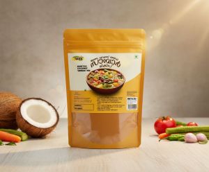 Sambar Mix (Roasted Coconut), Color : Brown, Weight : 250 Grams