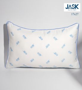 White Microfiber Pillow 17x27 Inch